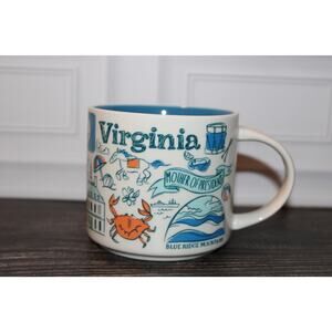 Starbucks Been There Series Virginia 14oz Coffee Mug Cup